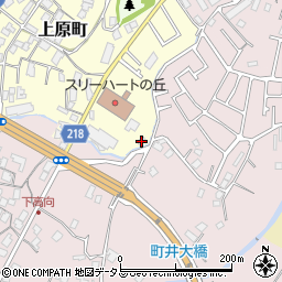 大阪府河内長野市上原町541周辺の地図