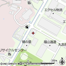 鶴の里周辺の地図