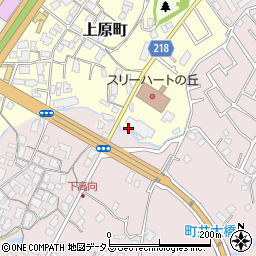 大阪府河内長野市上原町533周辺の地図