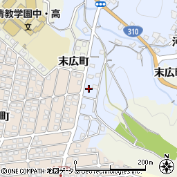 大阪府河内長野市河合寺104-19周辺の地図