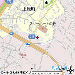 大阪府河内長野市上原町529-1周辺の地図