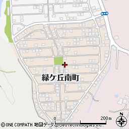 大阪府河内長野市緑ケ丘南町周辺の地図