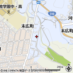 大阪府河内長野市河合寺244-2周辺の地図