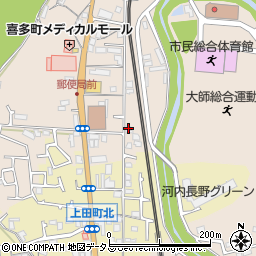 大阪府河内長野市喜多町159周辺の地図