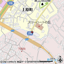 大阪府河内長野市上原町529周辺の地図