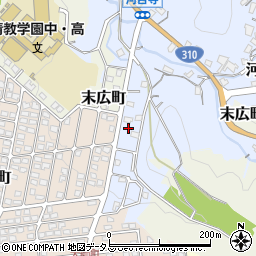 大阪府河内長野市河合寺104-18周辺の地図