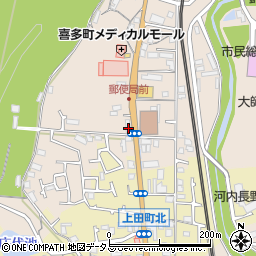 大阪府河内長野市喜多町178周辺の地図