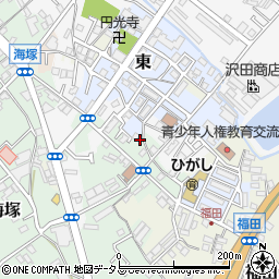 大阪府貝塚市海塚82-1周辺の地図