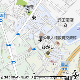 大阪府貝塚市堀738周辺の地図