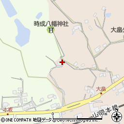 広島県東広島市高屋町大畠198-1周辺の地図