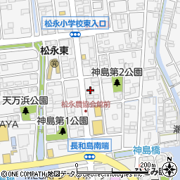 広島銀行松永南支店 ＡＴＭ周辺の地図