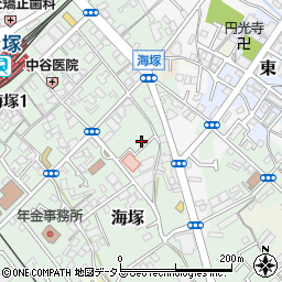 大阪府貝塚市海塚2073周辺の地図