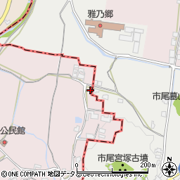 奈良県御所市今住70周辺の地図