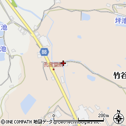 兵庫県淡路市竹谷456周辺の地図