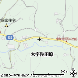 奈良県宇陀市大宇陀田原861周辺の地図