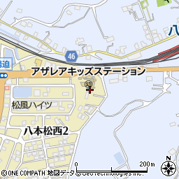 鍋倉アパートＡ棟周辺の地図