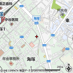 大阪府貝塚市海塚2751周辺の地図
