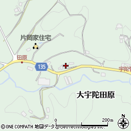 奈良県宇陀市大宇陀田原886周辺の地図