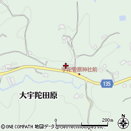 奈良県宇陀市大宇陀田原858周辺の地図