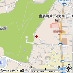 大阪府河内長野市喜多町234周辺の地図