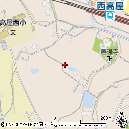 広島県東広島市高屋町中島670周辺の地図