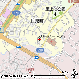 大阪府河内長野市上原町563周辺の地図