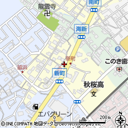 大阪府貝塚市新町11-1周辺の地図