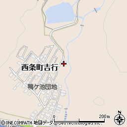 広島県東広島市西条町吉行172周辺の地図