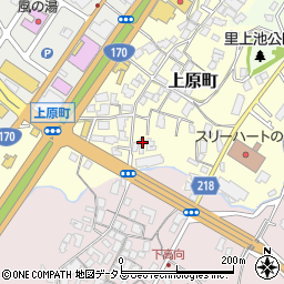 大阪府河内長野市上原町504周辺の地図
