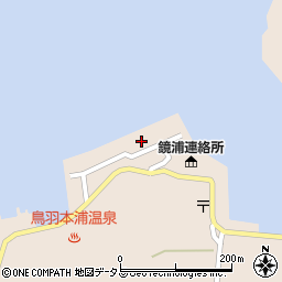 山本楠男・かき作業場周辺の地図