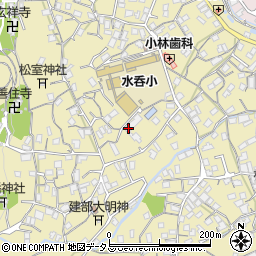 福山市立　水呑小学校水呑放課後児童クラブ２組周辺の地図