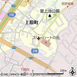 大阪府河内長野市上原町559周辺の地図