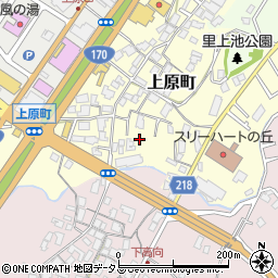 大阪府河内長野市上原町503周辺の地図