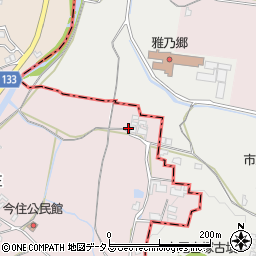 奈良県御所市今住65周辺の地図
