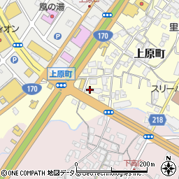 大阪府河内長野市上原町474周辺の地図