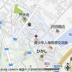 大阪府貝塚市東741周辺の地図