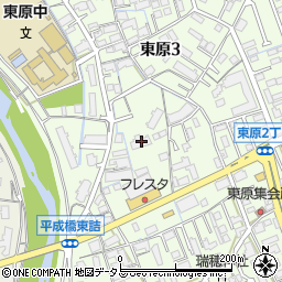 鍵屋の緊急隊・広島東原店周辺の地図