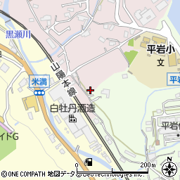 広島県東広島市八本松町米満189周辺の地図