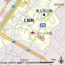 大阪府河内長野市上原町560周辺の地図
