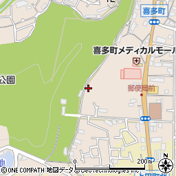 大阪府河内長野市喜多町230周辺の地図