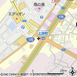 大阪府河内長野市上原町470周辺の地図
