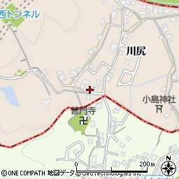 広島県福山市高西町川尻4162-6周辺の地図