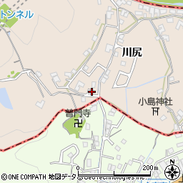 広島県福山市高西町川尻4162-7周辺の地図