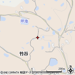 兵庫県淡路市竹谷259周辺の地図