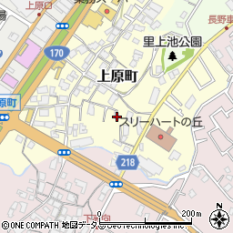 大阪府河内長野市上原町517周辺の地図