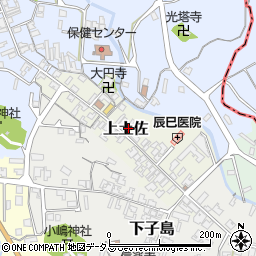 奈良県高取町（高市郡）上土佐周辺の地図
