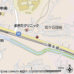 広島県東広島市高屋町中島20周辺の地図