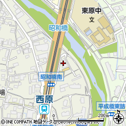 広島高速交通西原変電所周辺の地図