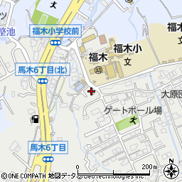 福木集会所周辺の地図