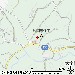 奈良県宇陀市大宇陀田原941周辺の地図